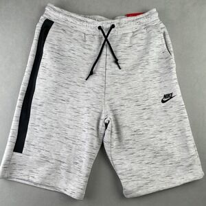 Nike Tech Fleece Tapered Shorts Birch Heather Mens M 2015 628984-051 Rare NWT